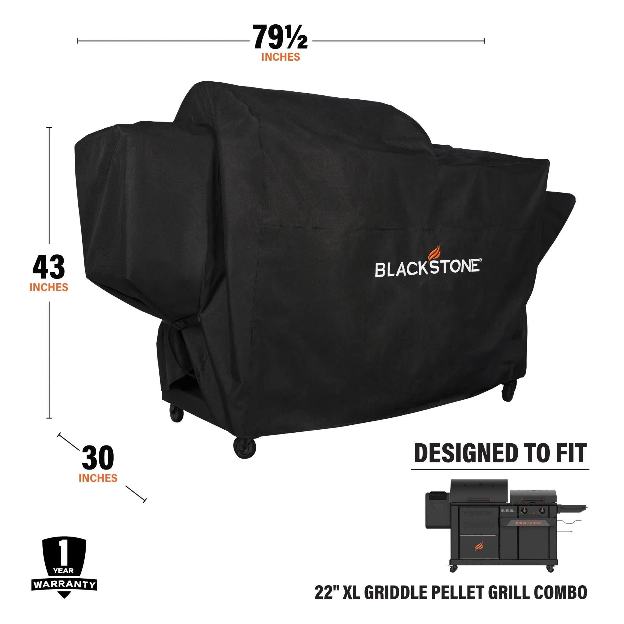 Griddle Pellet Grill Combo Cover