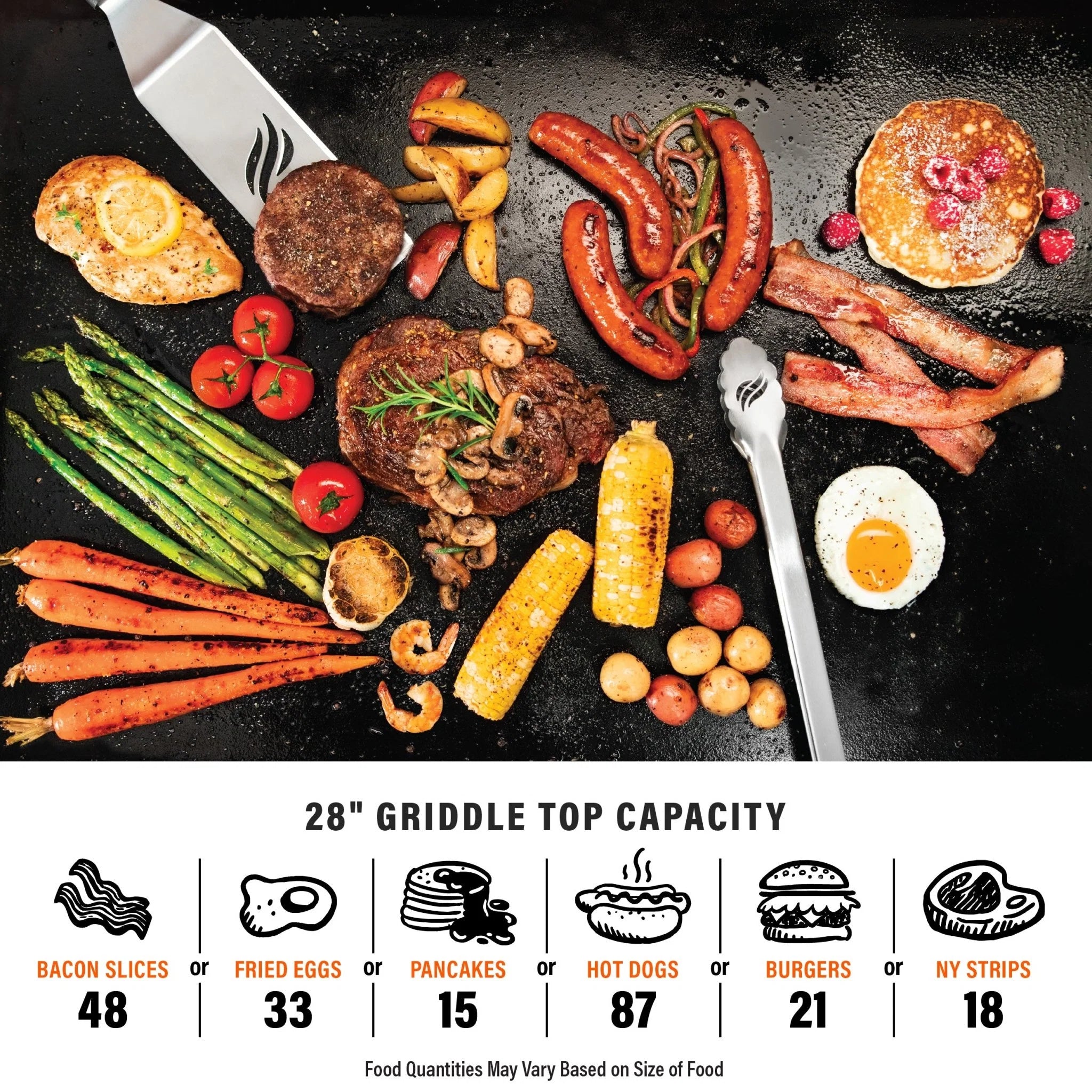 28" Griddle with Hood Bundle