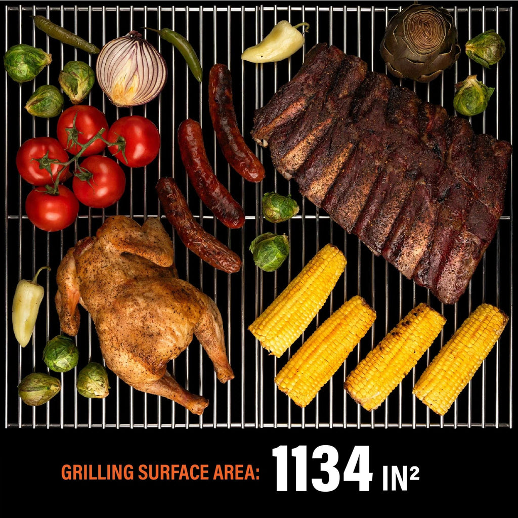 Bronco 36” Griddle Vertical Pellet Smoker Combo