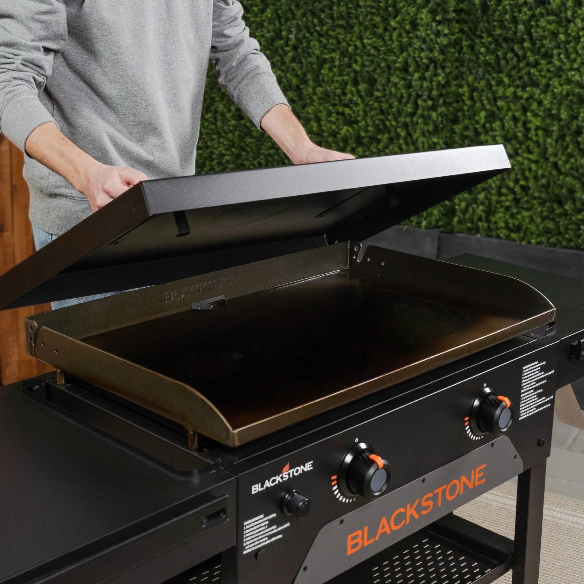 28" Griddle with Hard Cover