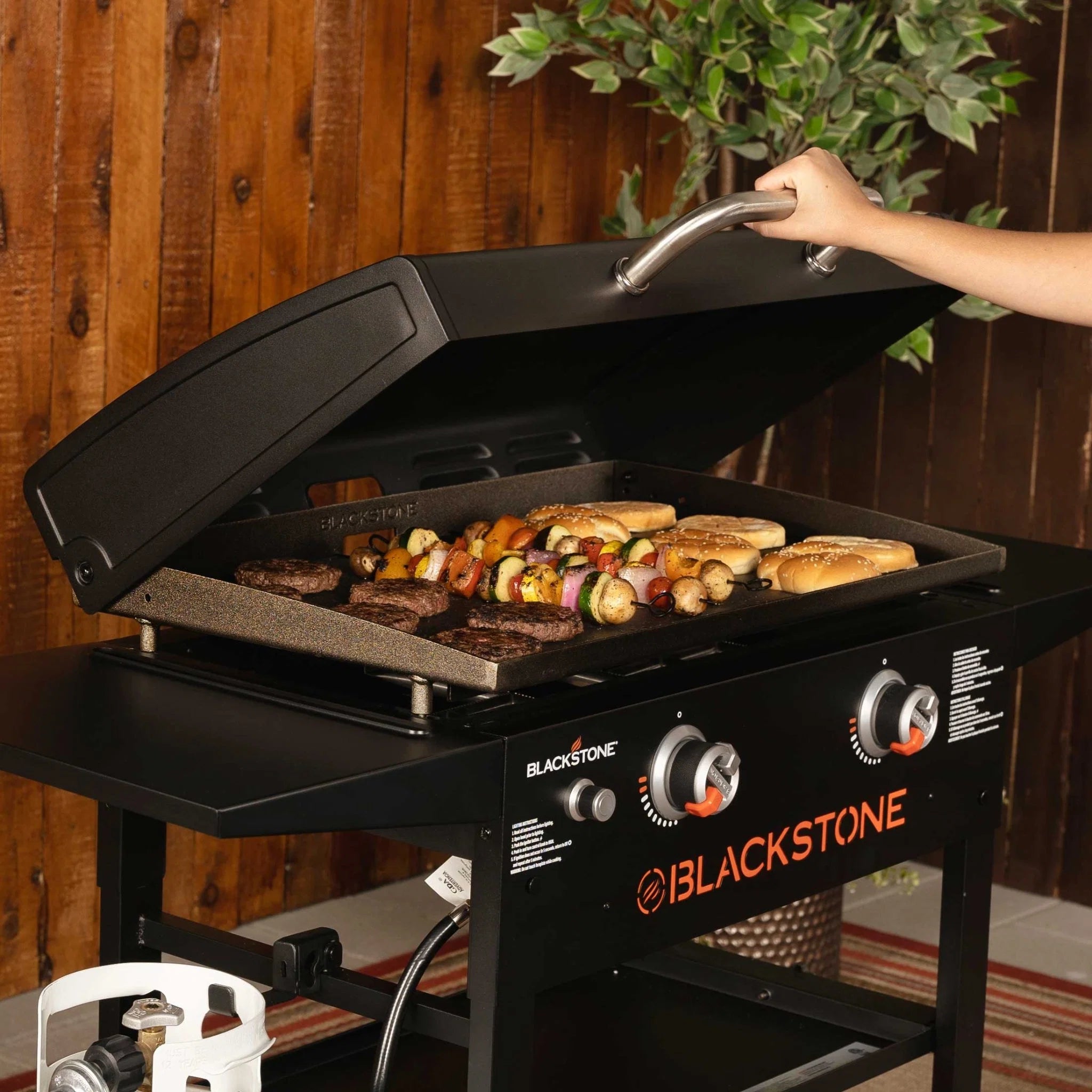 28" Griddle with Hood