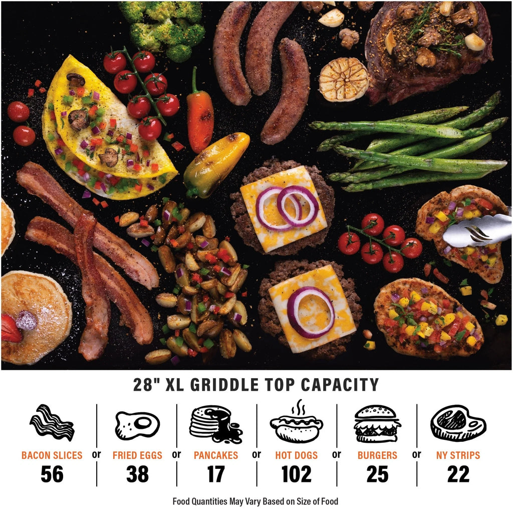 28" XL Griddle with Hood
