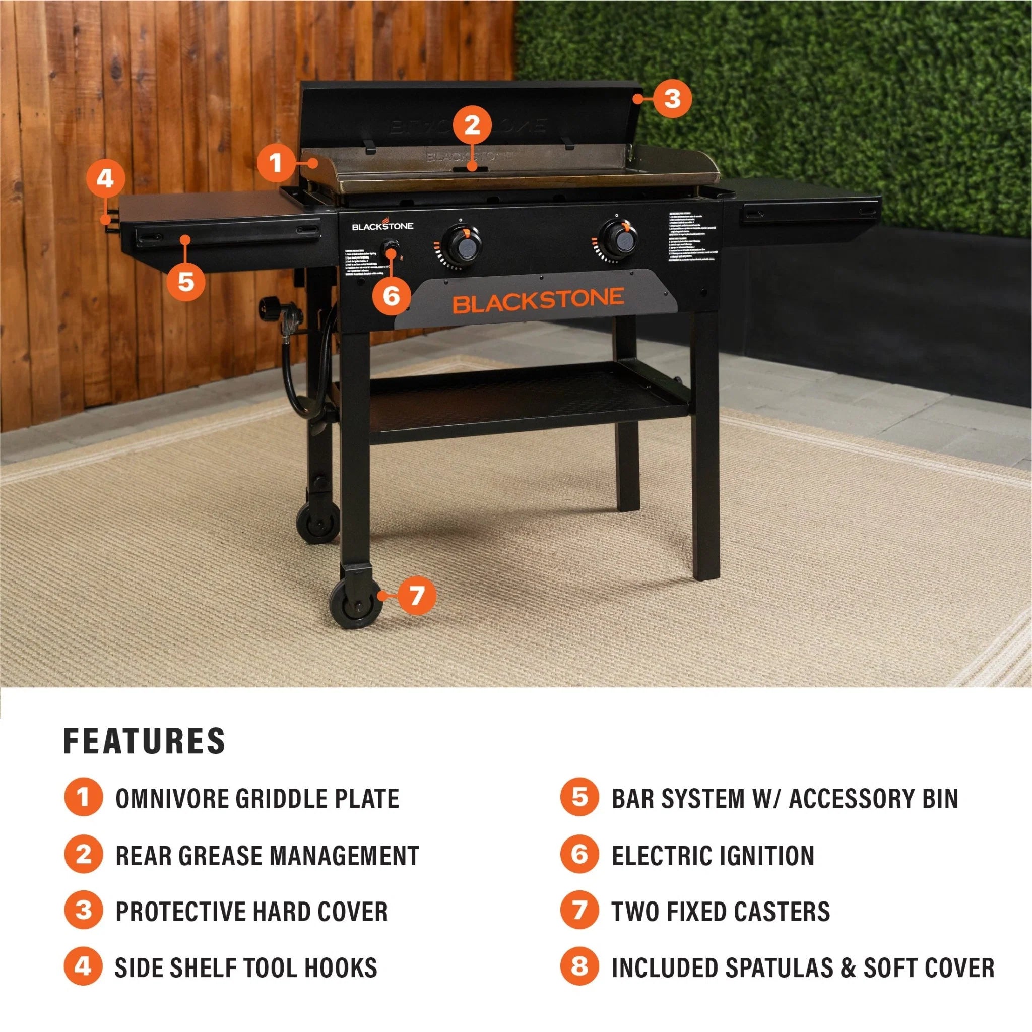 Exclusive - 28" Griddle with Hard Cover Bundle