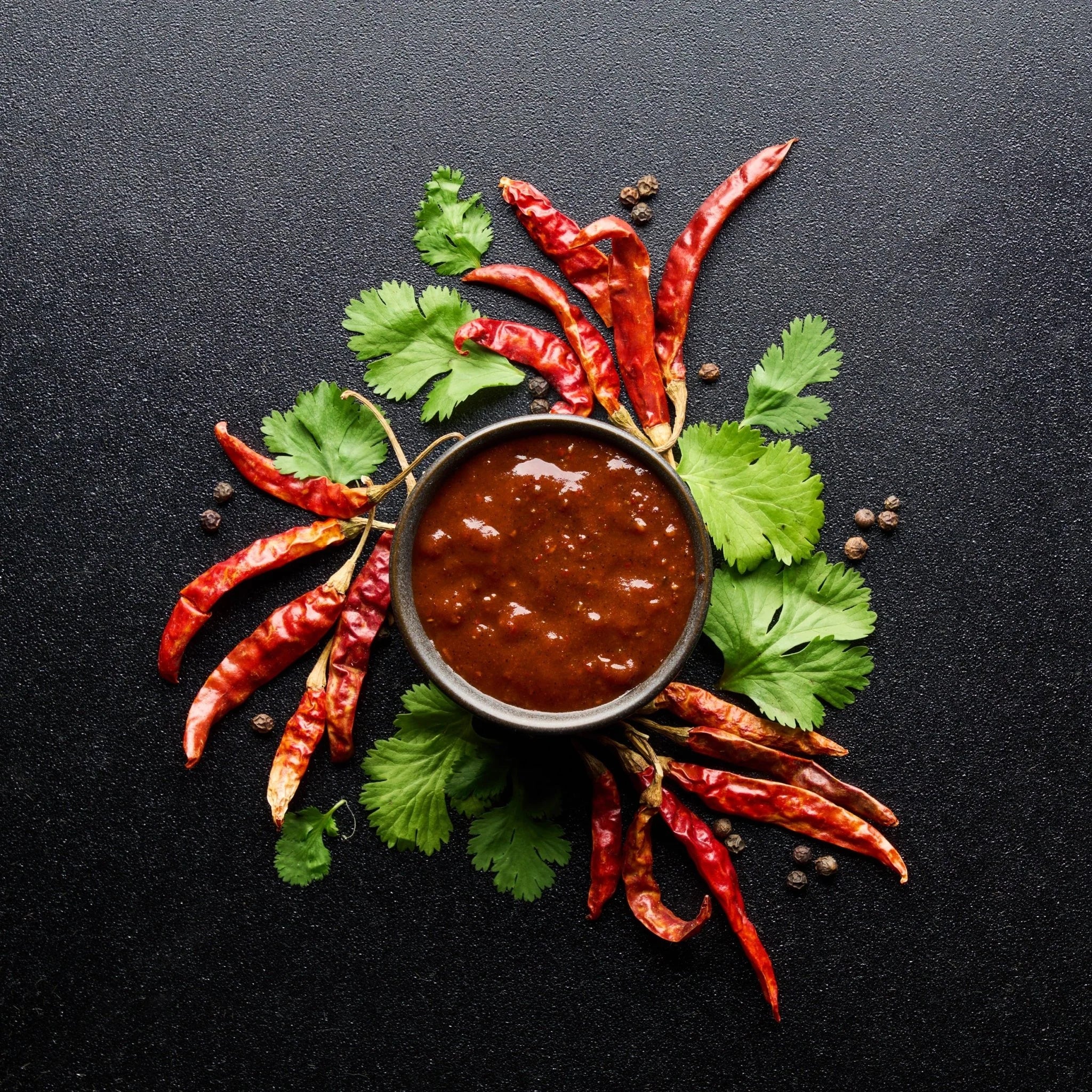 Mexican Inspired Chili Herb Sauce