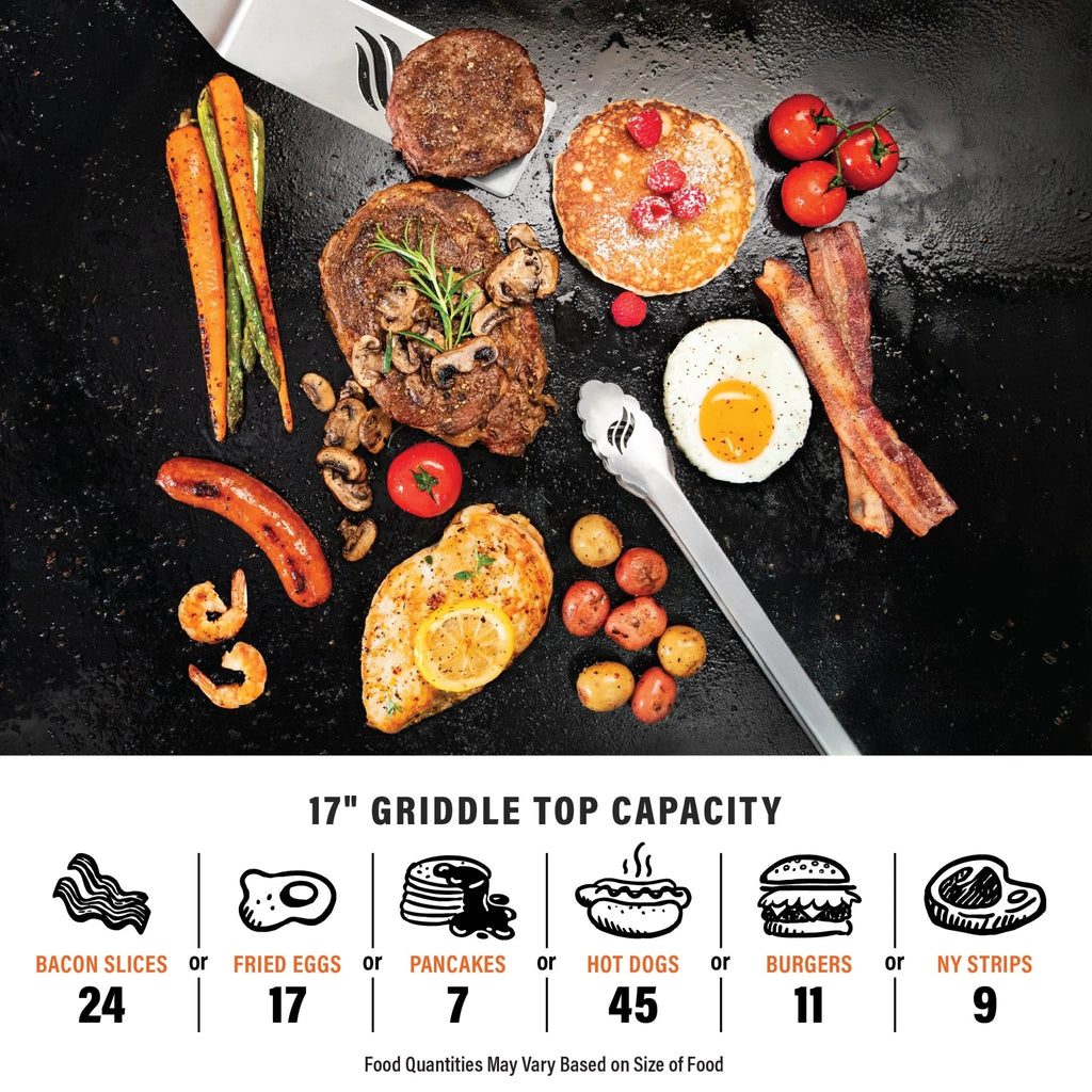 Culinary 17” Tabletop Griddle with Hood