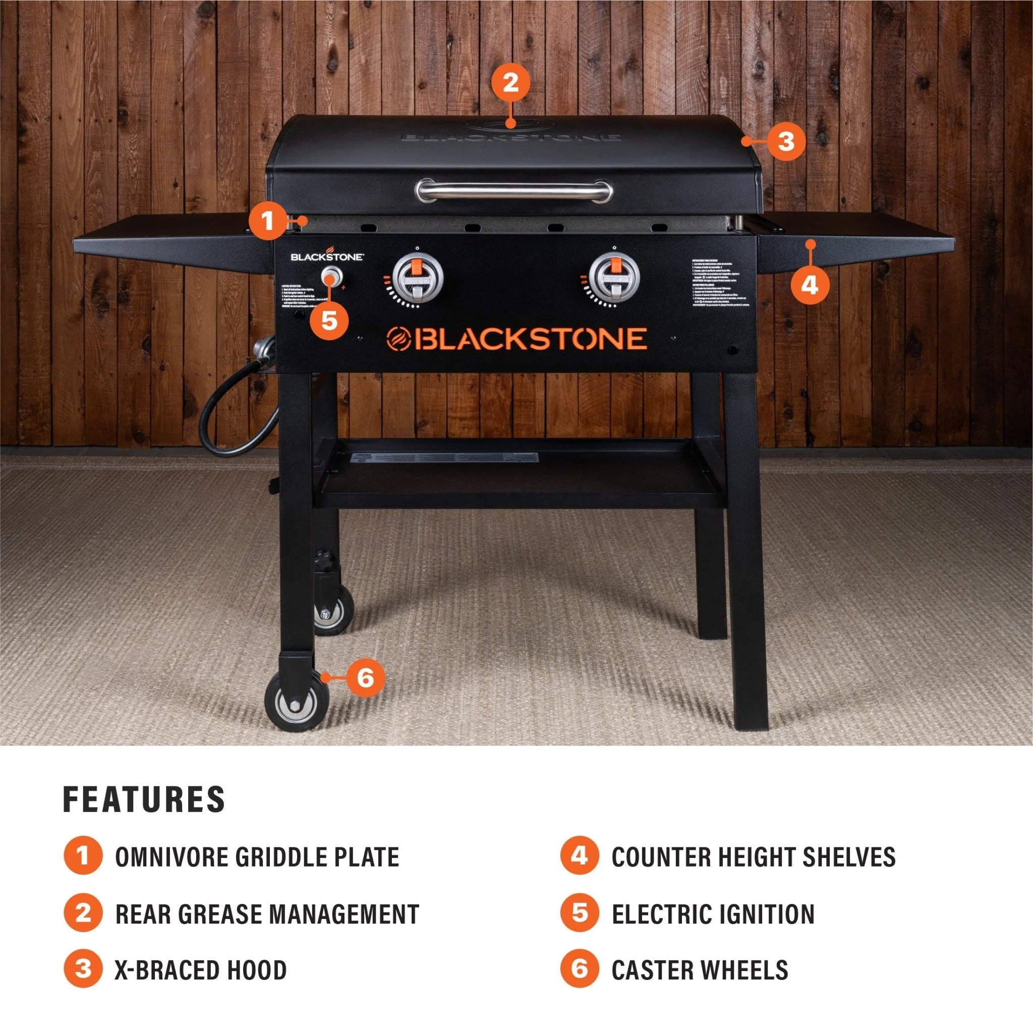 28” Omnivore Griddle with Hood
