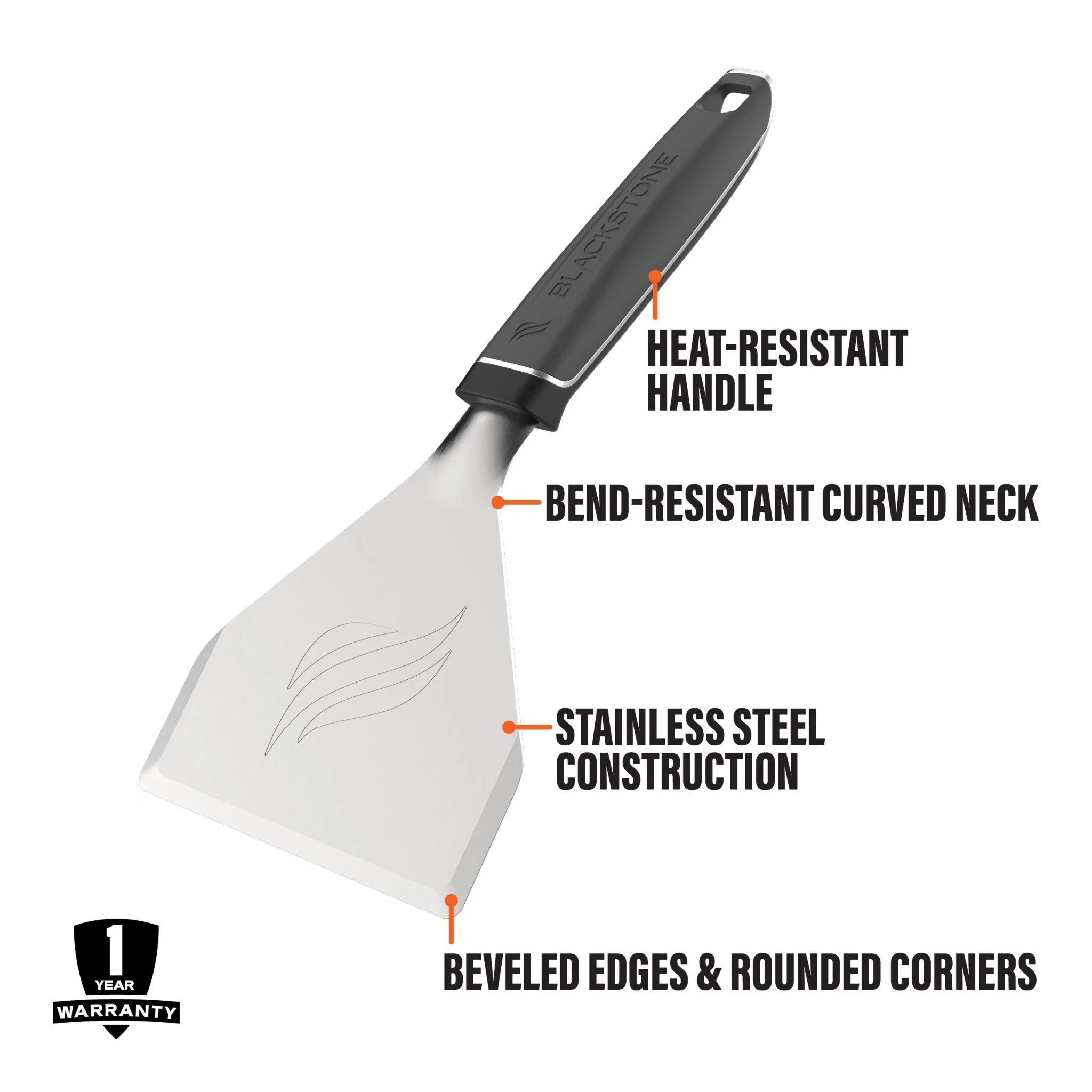 Iron Forged Angled Scraper