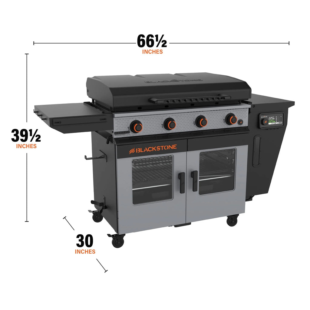Bronco 36” Griddle Vertical Pellet Smoker Combo