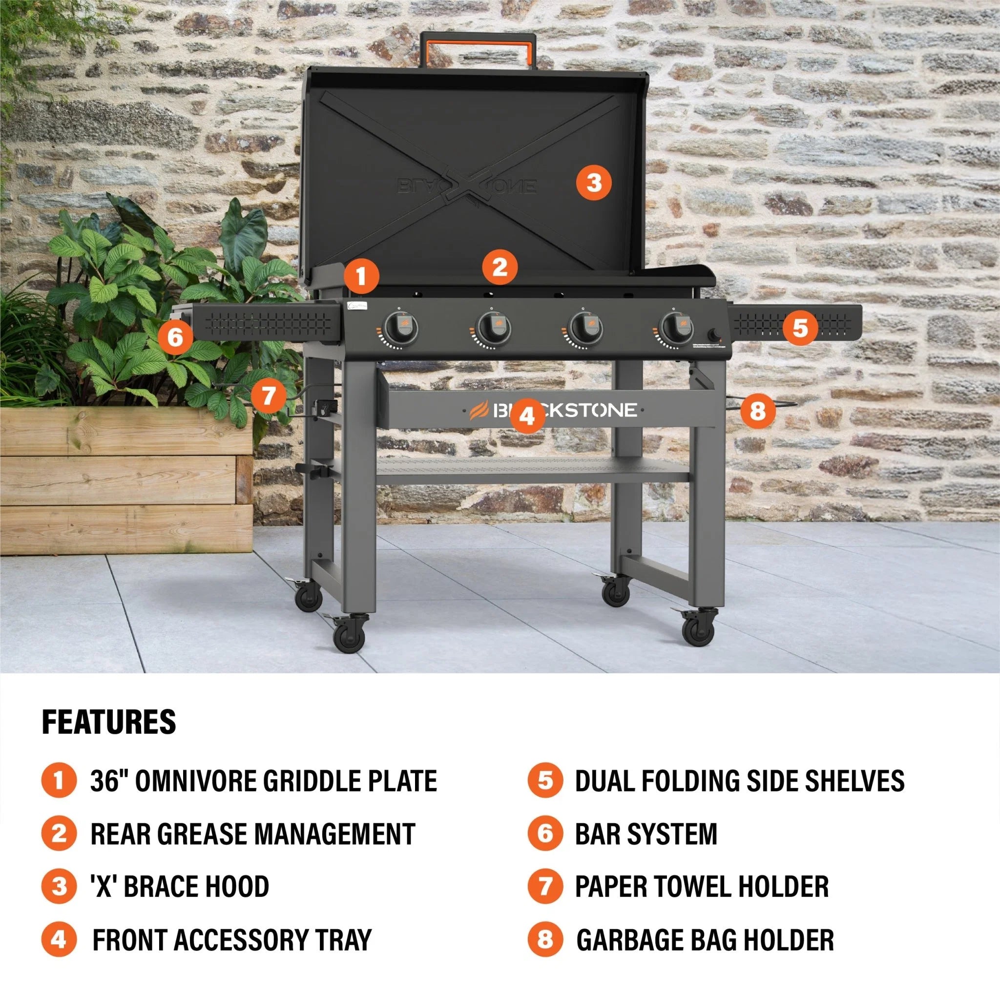 Culinary 36” Griddle with Hood